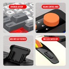 Mechanical Feel Volume Knob Gaming Keyboard   Mouse Combo Wired Rainbow Backlit
