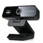 4k Usb Webcam With Microphone Web Camera For Pc Desktop Fhd Web Cam Autofocus