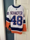 Matthew Schaefer Signed New York Islanders Jersey 2025 Le 48  Upper Deck Debut 