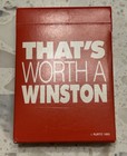 Unused Vintage Winston Cigarettes Playing Cards That s Worth A Winston - 1993
