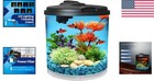 Tropical 2 Gallon Fish Tank With Dazzling Led Lights Perfect For Betta   Guppies