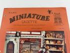 N a m e  Miniature Gazette Magazine Quarterly Fall 1983 Vol  12  No  1