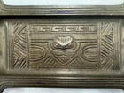 Beautiful Antique Solid Brass Indian Owl Pen Tray   1185  Free Shipping 