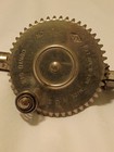 Vintage A j No 71 Hand Egg Beater Antique Wood Handle Crank Kitchen Mixer Tool