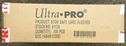 10000 Ultra Pro Regular Standard Card Soft Penny Sleeves New Sealed Case 81126
