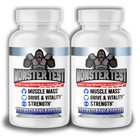  1 Testosterone Booster Monster Test For Men Testosterona 6 000 Mg Tablets 240ct