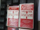 4 Vintage Valet Autostrop Sealed Razor Blades Nos Original Box Cello Wrapped