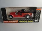 Vintage Ertl 1926 Seagrave Fire Truck Bank 1 30 Diecast Metal Coin Bank Nib