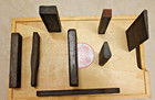 Vintage Oil Sharpening Whet Stones X 8