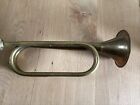 Copper Brass   Bugle Musical Instrument Wall Decor Military  Boy Scout 