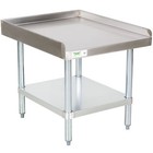 30  X 24  Heavy Equipment Stand W  Casters Stainless Steel Work Table Commercial