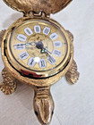 Gruber Mcm Vintage Turtle Desktop Whimsical Alarm Clock - For Repair Or Parts