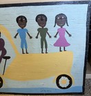 Annie Tolliver Original Painting African American Outsider Southern Folk Art