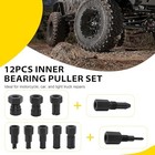 12 Pcs Bearing Puller Kit slide Hammer Puller Puller Set With 12 Pieces