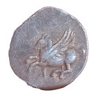 Rare Ancient Greek Silver Coin Corinthian 