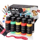  Permanent Fabric Paint  14 Colors Soft Fabric Paint In Bottles  30ml 1oz  