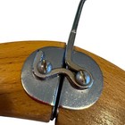 Antique Wood Folding Travel Coat Hanger With Lint Brushes