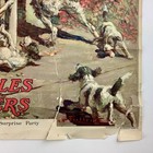 Rare  1918 Hercules Powder Wwi Calendar Art    a Surprise Party    By A d  Fuller