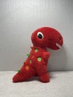 Dan Dee Collector s Choice Red Dinosaur Dots Plush Stuffed Animal