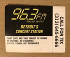 1990 Stevie Ray Vaughn   Doouble Trouble  Joe Cocker Detroit Concert Ticket Stub