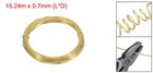 20 Gauge Brass Round Wire 50ft Craft Tarnish Resistant Beading Wires