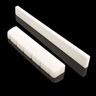 6 String Guitar Bone Bridge Saddle And Nut Made Of Real Bone  for Classic 