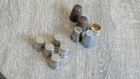 Lot Of 10 Vintage  Thimbles Copper Silver   Prym