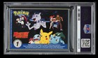 1999 Pokemon Burger King Charizard Psa 5 English  6 Perforated