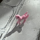Micro Pink Alicorn Unicorn Pegasus Tiny Fantasy Figurine Micro-mini Horse  j14b