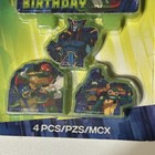 Nickelodeon Rise Of Tmnt Birthday Candle Set 4 Pcs Teenage Mutant Ninja Turtles