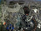 Mystery Jewelry Bags-all Wearable   Mostly Silver Tone-some Signed Pieces