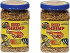 Convenient 2 Pack Of Large Sun-dried Red Shrimp 10oz For Aquatic Nutrition