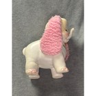 Vintage 1958 Edward Mobley Co Rubber Rajah The Elephant Squeak Toy Pink Fuzzy