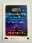 2017 Women Of Star Trek 50th Anniversary Athena Massey Autograph