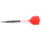 Cuesoul Handlebar Grip 18g 90  Tungsten Soft Tip Darts With Oil Paint Finished