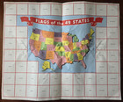 Vintage 1959 Nabisco Shredded Wheat Flags Of The 49 States Premium Nice