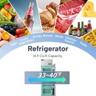 Icecasa 24  Commercial Reach In Refrigerator Split Door 15 Cu ft Stainless Steel