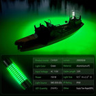 150w 20000lm Green Underwater Fishing Light submersible Led Light With Tow Rope