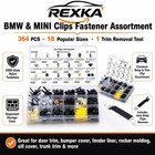 365pcs For Bmw   Mini Clips Fastener Assortment - Fender Liner  Bumper  Trim Pan