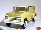 Buddy L White Plastic Truck Bumper Toy Part Blp-004