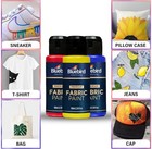 Bluebird Fabric Paint  Blood Red  3 4 Fl Oz  Permanent Red 