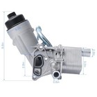 Engine Oil Cooler Filter Housing Assembly Adapter With Gasket  Filter Insert  