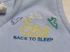 Halo Baby Fleece Sleep Sack Size Small 0-6 Months Blue