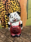 Vintage 1939 Andy Panda Composition Coin Bank Walter Lantz Cartoon Africa Zoo