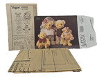 Vogue 8958 Stuffed Realistic Teddy Bear 13  9  Craft Sewing Pattern Plush Uncut