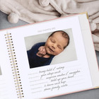 Keepsake Baby Memory Book For Boys And Girls     Timeless First 5 Year Baby Book W