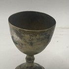 Silver Epns Egg Cups Set Of 2 Small Pedestal Goblets Vintage Kitchen Decor