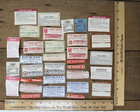 Lot Of 33 Vintage Apothecary Drug Store Medicine Bottle Labels Poison Rexall Nos