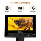 Elikliv 4 3  Lcd Digital Microscope 1000x Adult Coin Microscope Soldering