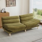 Ebello Convertible Futon Sofa Bed  67   Couch With Adjustable Backrest   Armrest